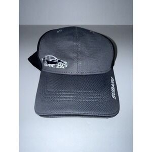 Subaru Impreza Logo Adjustable Baseball Hat Gray Black Cap Performance WRX Japan